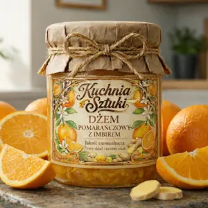 Dżem pomarańczowy z imbirem
